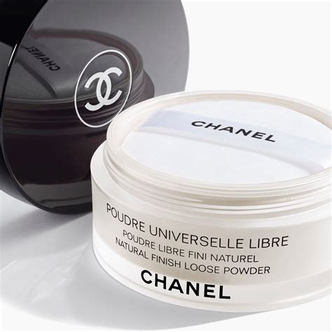 natural finish loose powder chanel.